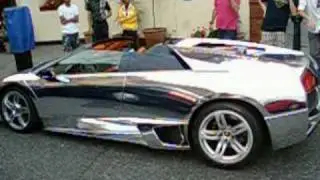 Chrome Lamborghini Murcielago from Dubai