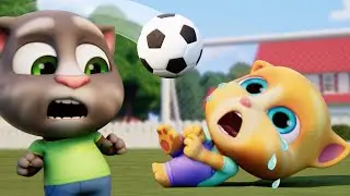 Talking Tom 💯 Tom Biết Nói  💯 Cầu thủ bị thương 💯  Phim Hoạt Hình Vui Nhộn Cho Trẻ Em