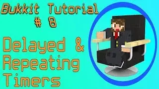 Delayed and Repeating Timers | Bukkit Plugin Tutorial #8 | Spigot 1.12