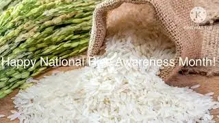 Happy National Rice Awareness Month