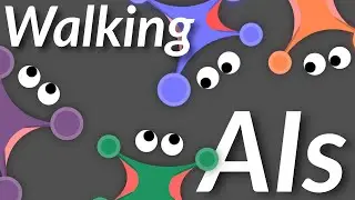 AIs learn to WALK