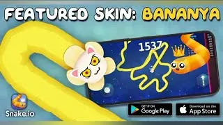 Snake.Io - Biggest Snake Trapped By Tiny Snake! Epic Snakeio Gameplay