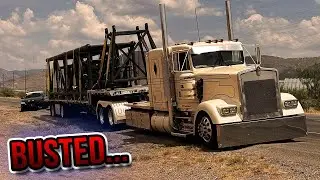 PULLED OVER on ILLEGAL Route