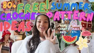 80+ FREE crochet summer pattern ideas
