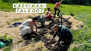 Istutustalkoot Gopalalaaksossa