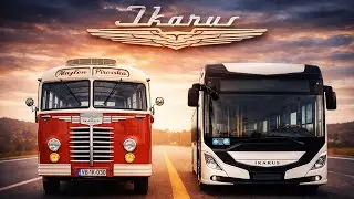 Ikarus buszok evolúciója (1948-2024)