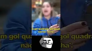 Só um gol quadrado kkkk