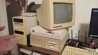Présentation sommaire du Tandy 1000 RL HD et de ELKS