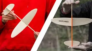 How to make a great free flight glider with Balsa wood