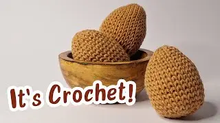 Crochet Easter Egg Tutorial & Pattern