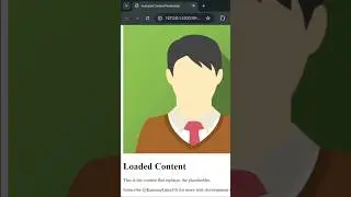 Animated Content Placeholder with Shimmer Effect | HTML, CSS & JS