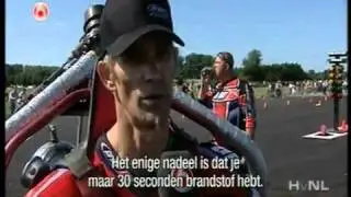 Go Fast Jetpack vs Saker Sportscar