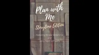 Storytime Plan with Me | Dec 28th - Jan 3rd 2021 | Ft. Dicope Stickers Co | Ivory Paper Co Planner