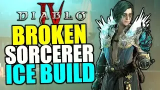 Diablo 4 Sorcerer Build - HUGE Damage Ice Shards Build Destroys Everything in Seconds