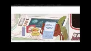 Google Doodle Celebrates Douglas Adams' 61st Birthday- 11-March-2013 - MSDV88