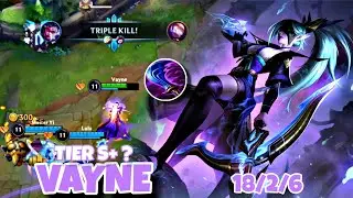 WILD RIFT | VAYNE IS THE BEST ADC IN WILD RIFT ? | GAMEPLAY | 