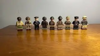 My Brickmania mini figure collection.