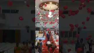 Balloon blast ❤️ Bride Groom Entry Coimbatore Salem Erode Trichy Tiruppur pondicherry Grand Wedding