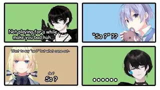 Fuwa-fuwa Ema shocked Aruse unintentionally (Aizawa Ema/Shirayuki Reid/Aruse Inu)
