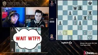 GM Magnus Carlsen BLUNDERS twice against GM Jorden van Foreest