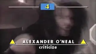 Alexander O'Neal - Criticize 1987