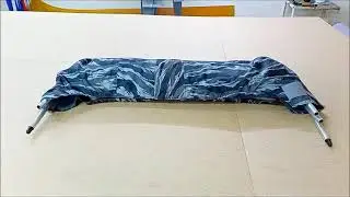 Как компактно сложить тент комби для лодки пвх