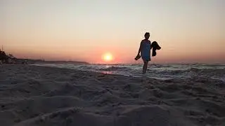 Рассвет на море