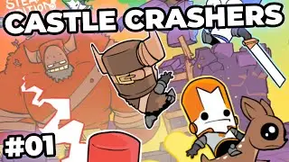 Castle Crashers #01 - Minha Experiência no Game
