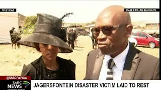 Jagersfontein disaster victim laid to rest
