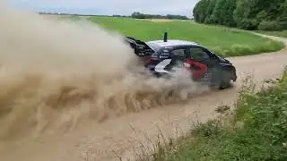 WRC EVANS/MARTIN TESTS | RALLY POLAND 2024