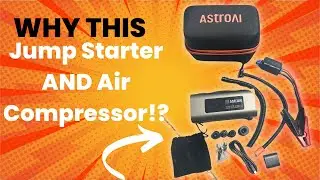 Review & Demo of Jump Starter with Air Compressor & Air Pump