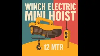 WINCH ELECTRIC MINI HOIST 12 MTR, RTCDHAKA