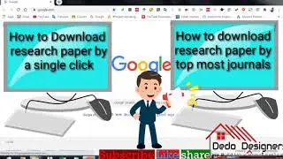 How to download research paper by a single click absolutely free.Research paper from best platform