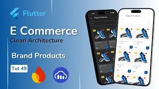 #49 Show Brand Products Using Firebase | Flutter Shopping app | GETX | MVVM | Build a eCommerce app