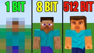 steve 1 bit 2 bit 4 bit 8 bit 16 bit 32 bit 64 bit 128 bits 256 bit 512 bit