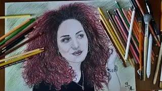 Colored Pencil Portrait -Ani Sahakyan [Pencil] -PRISMACOLOR