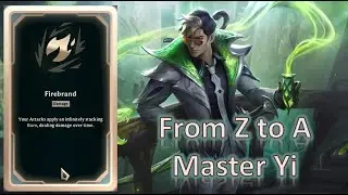 Lol Arena: From Z to A:MasterYi