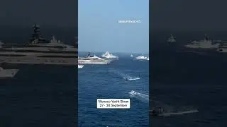 Just three days until the Monaco Yacht Show 2023!⚓️