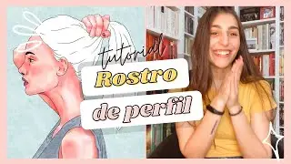 Cómo dibujar un ROSTRO DE PERFIL ✨ Aprende a dibujar desde cero #3