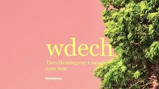 Taco Hemingway x sanah - Wdech | keyteepee type beat