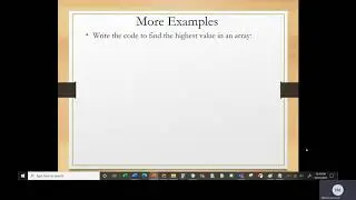 Java I   Chapter 7   Class 2   Part 2   Arrays and Files, Sorting and Searching