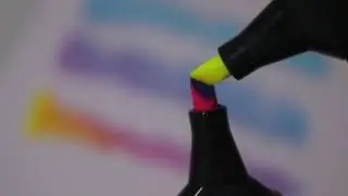 Rainbow Fosforlu Kalem Nasıl Yapılır?