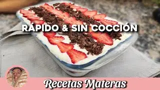 Quick Strawberry and Cream Dessert | Only 3 Ingredients