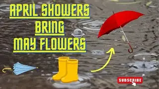 April Showers Bring May Flowers 🌧️🌸 | Spring Song for Kids & Preschool (2026)