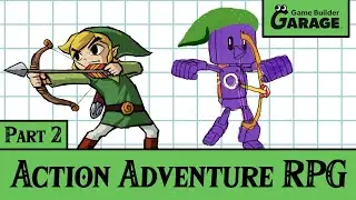 Let's Build an Action Adventure RPG in Game Builder Garage |  Part 2 (Launch Bow & Level Building)