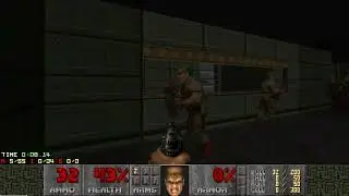 Doom 2 - Map 04 (The Focus) UV-Tank in 1:38