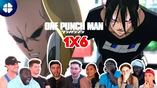 The Terrifying City | ONE PUNCH MAN EPISODE 6 SEASON 1 Reaction Mashup