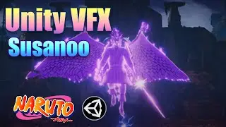Naruto Susanoo Unity VFX! Making process, QuicklyTutorial#speedart  #unity vfx#vrchat