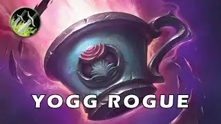 Hearthstone - Standard Yogg-Saron Rogue Fun Deck (epic ending)