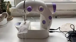Mini sewing machine from China. How to use it? Disadvantages